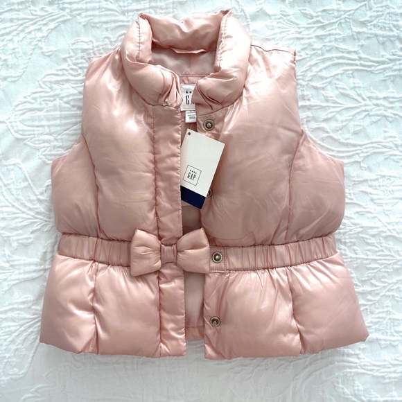 GAP Other - NWT Gap Pink Puffer Vest